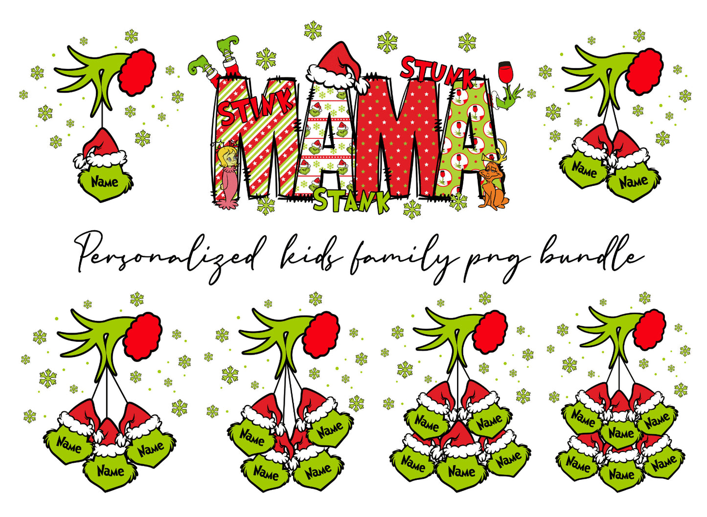 Mama Grinch with names
